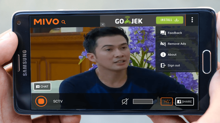Mivo Tv aplikasi nonton tv Android terbaik