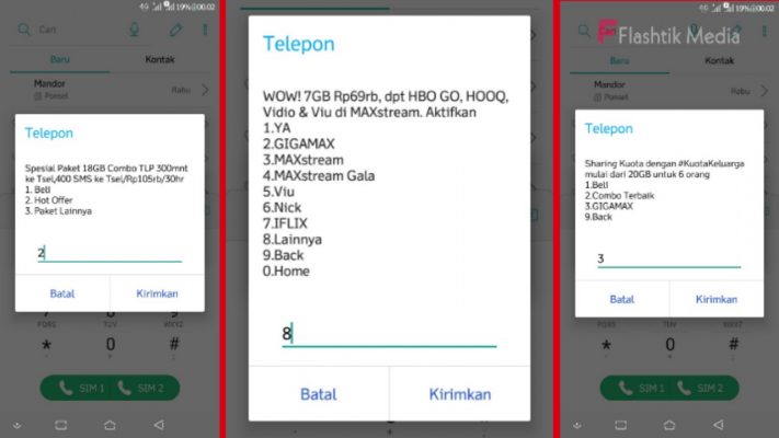 Cara Unreg Paket Maxtreem Telkomsel