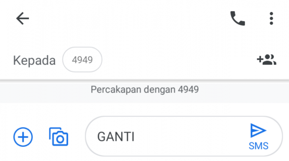 SMS Registrasi Indosat