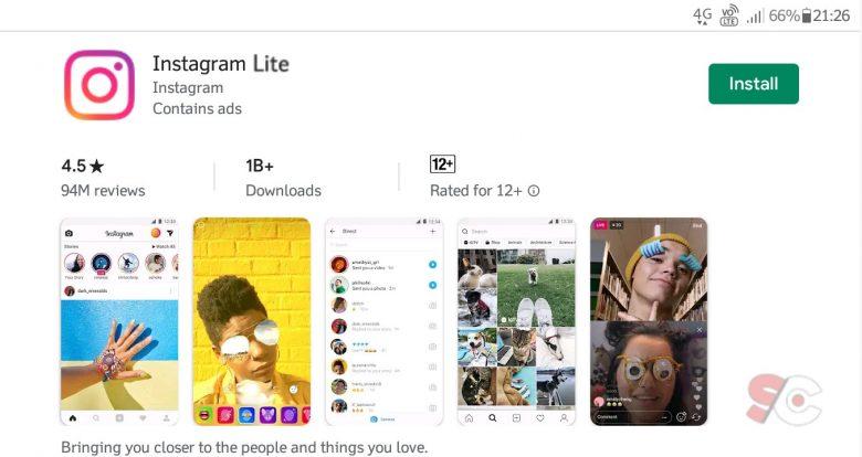 download instagram lite for android 2.3